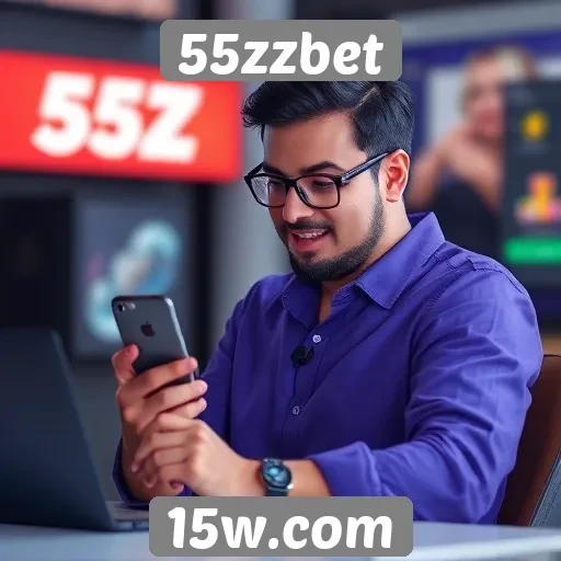Experiência do usuário no site 55zzbet